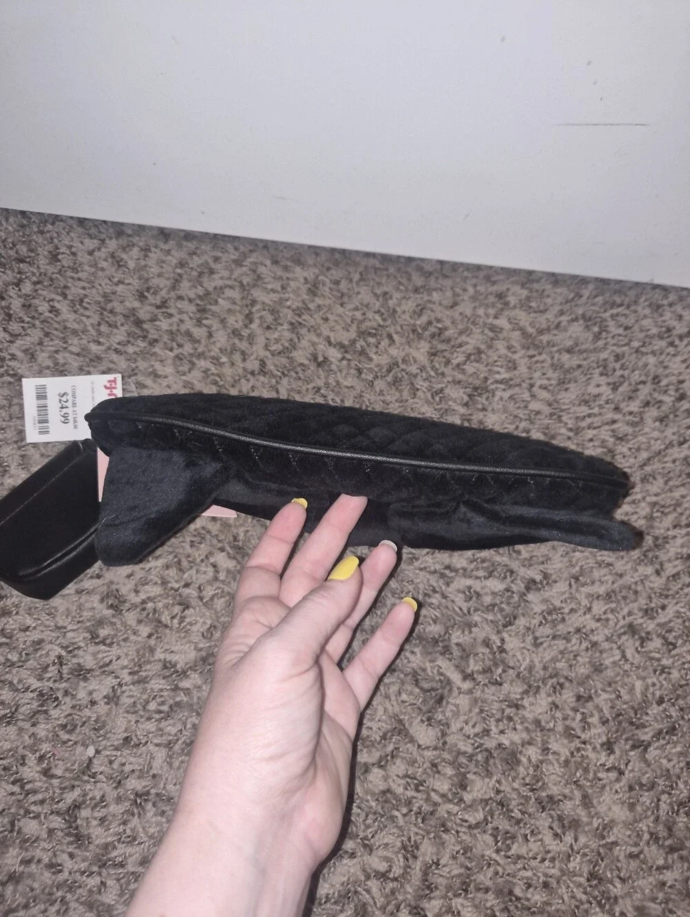 NWT Juicy Couture Black Bow Clutch